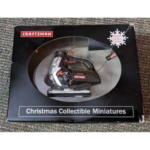 CRAFTSMAN Miniature Sabre Saw Christmas Ornament 2008 Jigsaw Sears Collectible